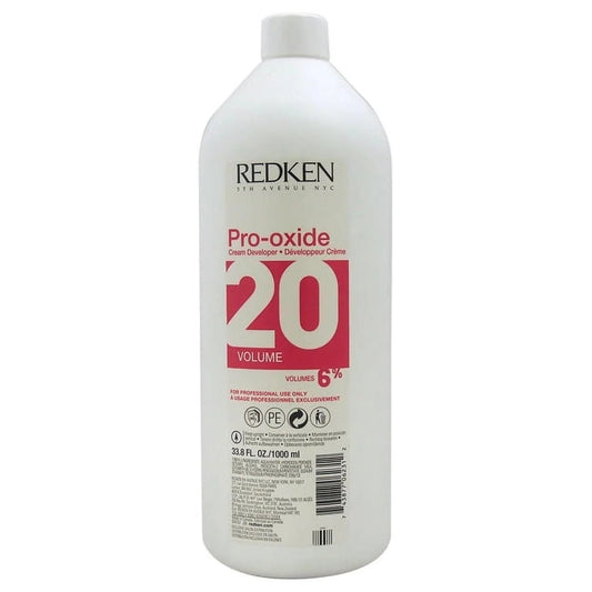 Redken Pro-Oxide Cream Developer 20 Volume 6% 33.8oz - VIP Extensions