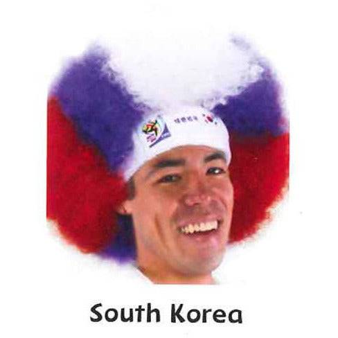 Retro Official Soccer Afro Wig hat from 2010 games. - VIP Extensions