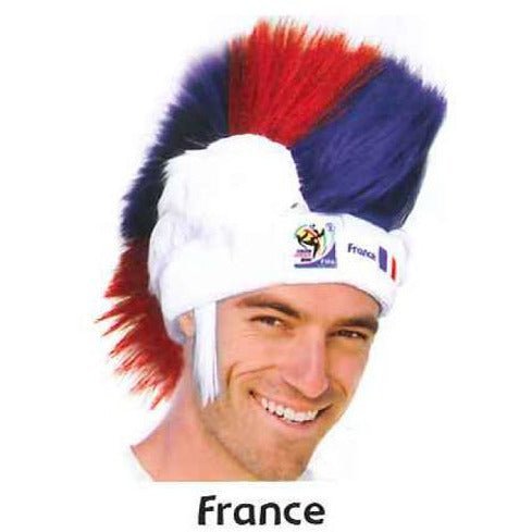 Retro Official Soccer Mohawk Wig hat - VIP Extensions