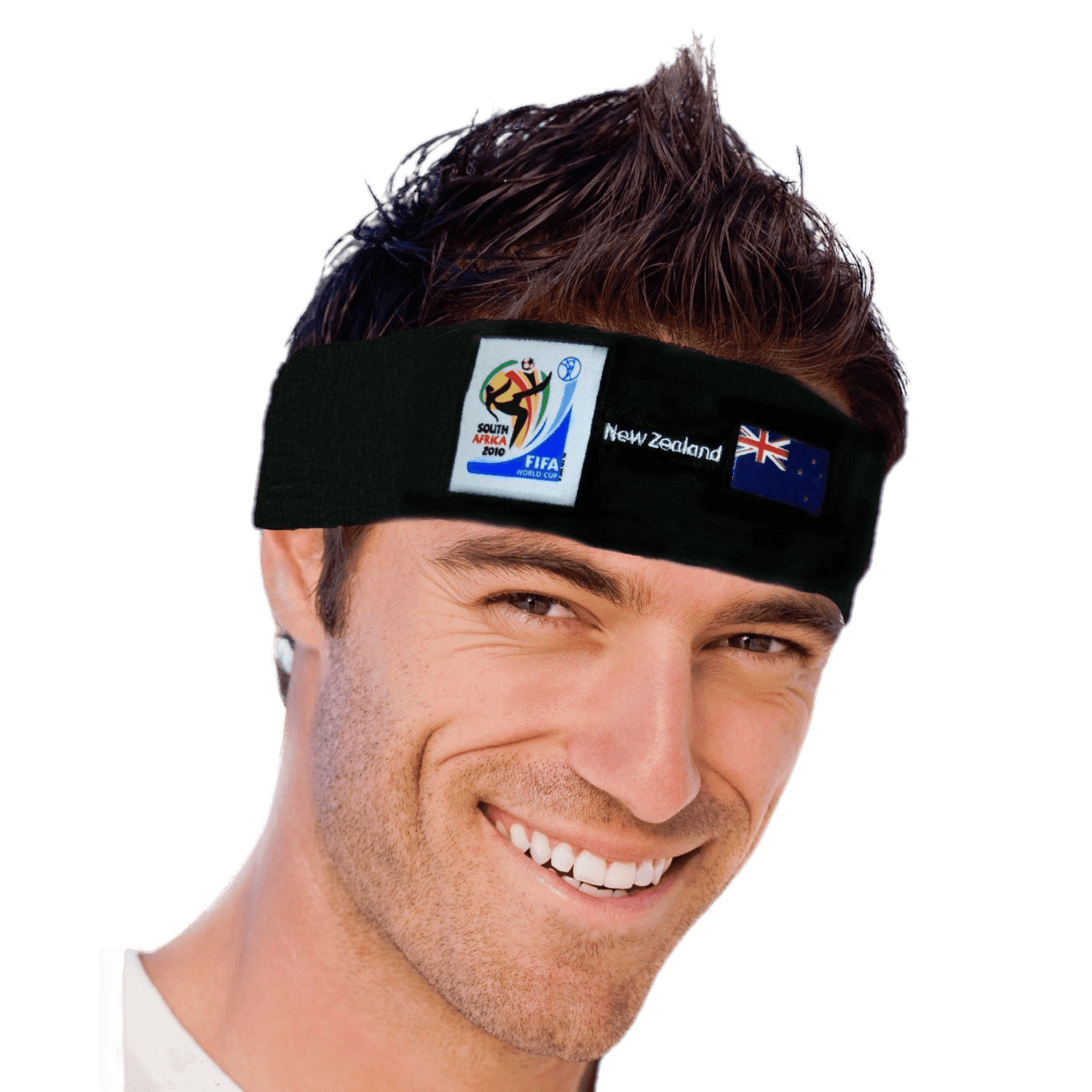Retro Soccer Fan Headband - 29 Countries 2010 games - VIP Extensions