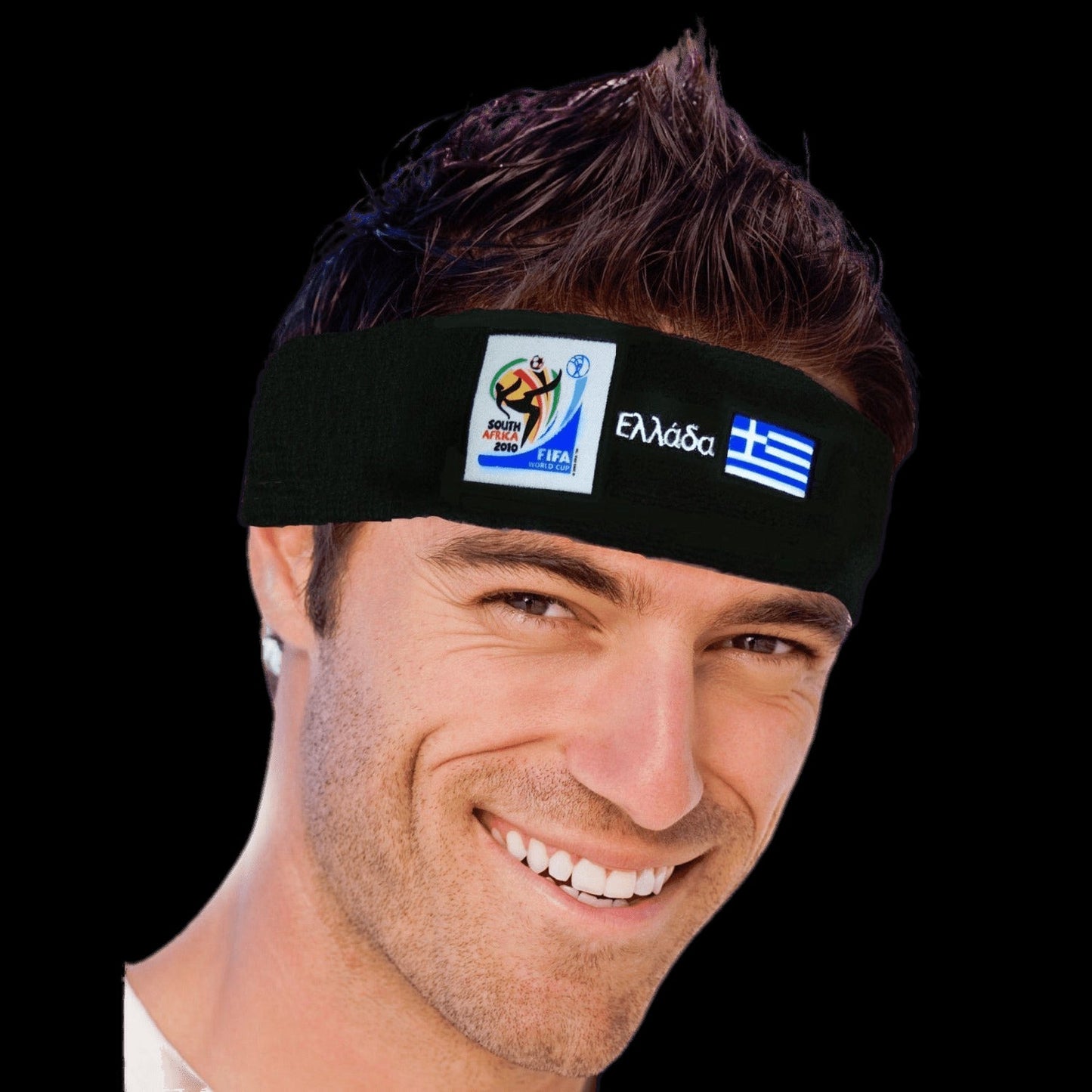 Retro Soccer Fan Headband - 29 Countries 2010 games - VIP Extensions
