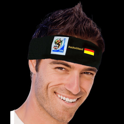 Retro Soccer Fan Headband - 29 Countries 2010 games - VIP Extensions
