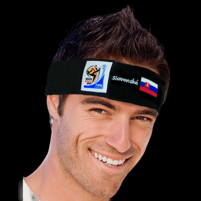 Retro Soccer Fan Headband - 29 Countries 2010 games - VIP Extensions
