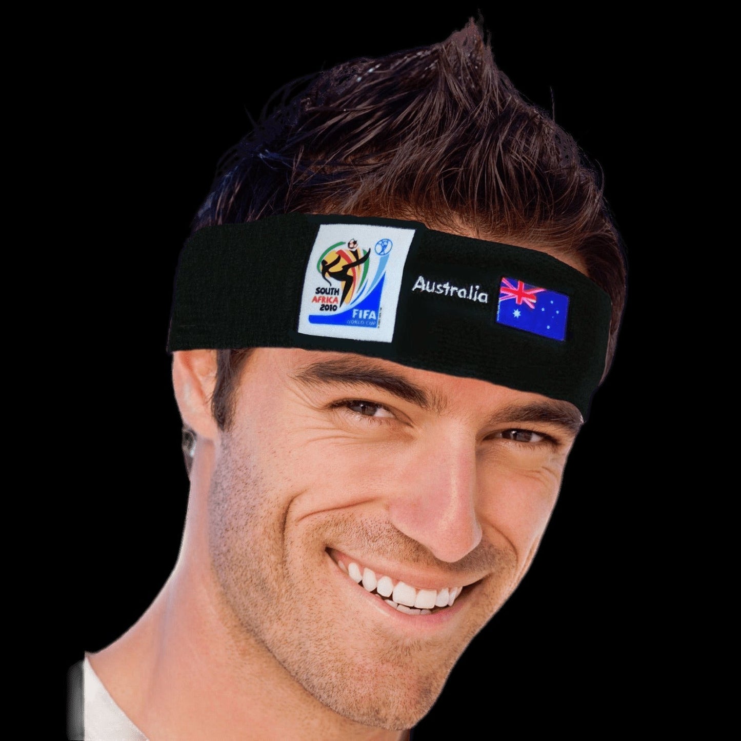 Retro Soccer Fan Headband - 29 Countries 2010 games - VIP Extensions