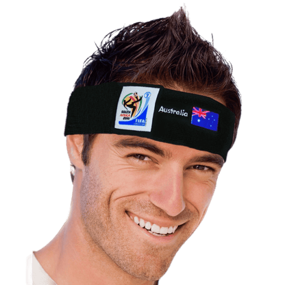 Retro Soccer Fan Headband - 29 Countries 2010 games - VIP Extensions