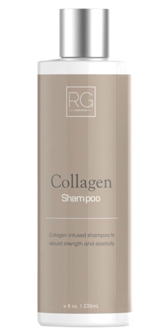 RG Cosmetics Collagen Shampoo 8 oz / 235ml NEW Rebuild Strength Elasticity - VIP Extensions