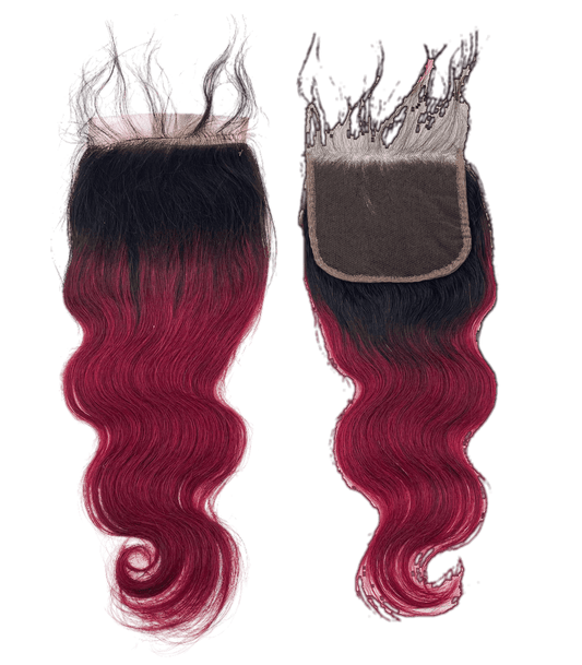 RIO Body Wave Closure 5x5 Wine - VIP Extensions