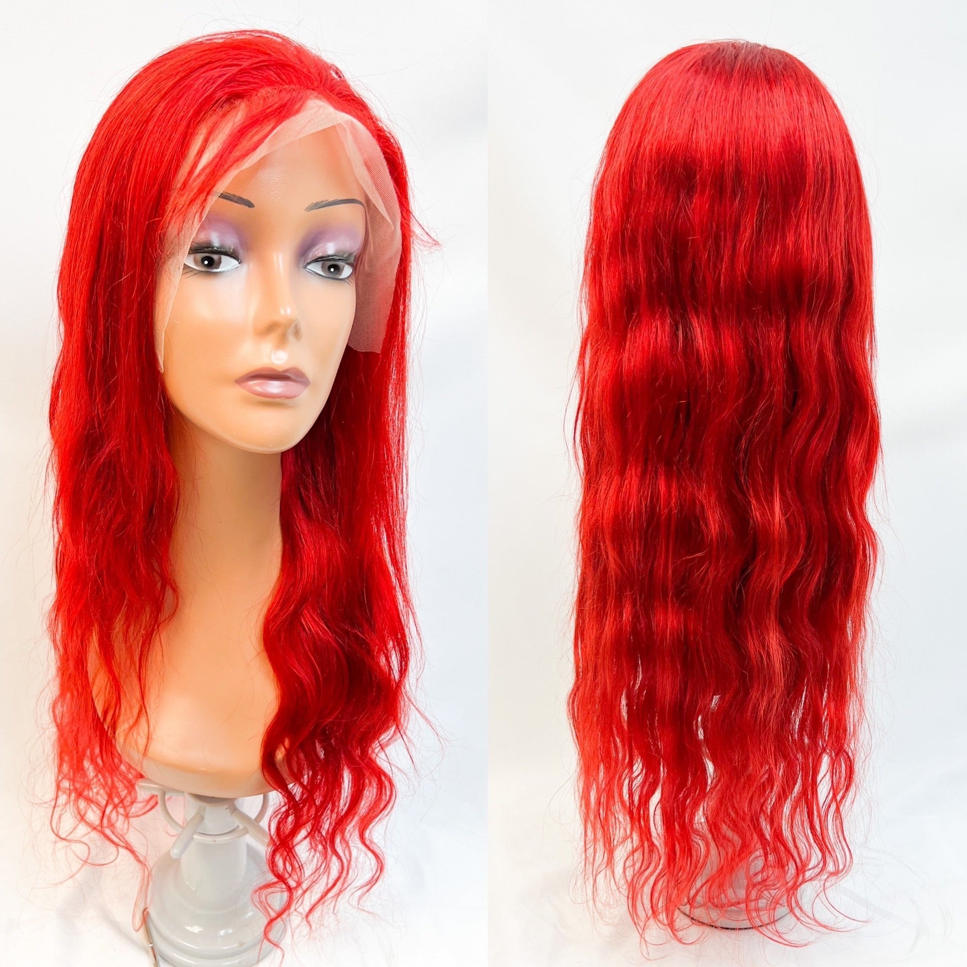 Rio Body Wave Front Lace Wig - RED - VIP Extensions