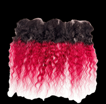 RIO Bohemian Frontal Ear to Ear 13X4 Wine - VIP Extensions