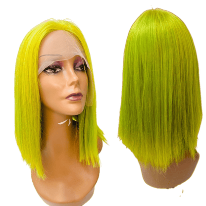 RIO Lace Front U Part Human Hair Bob Wig Straight - VIP Extensions