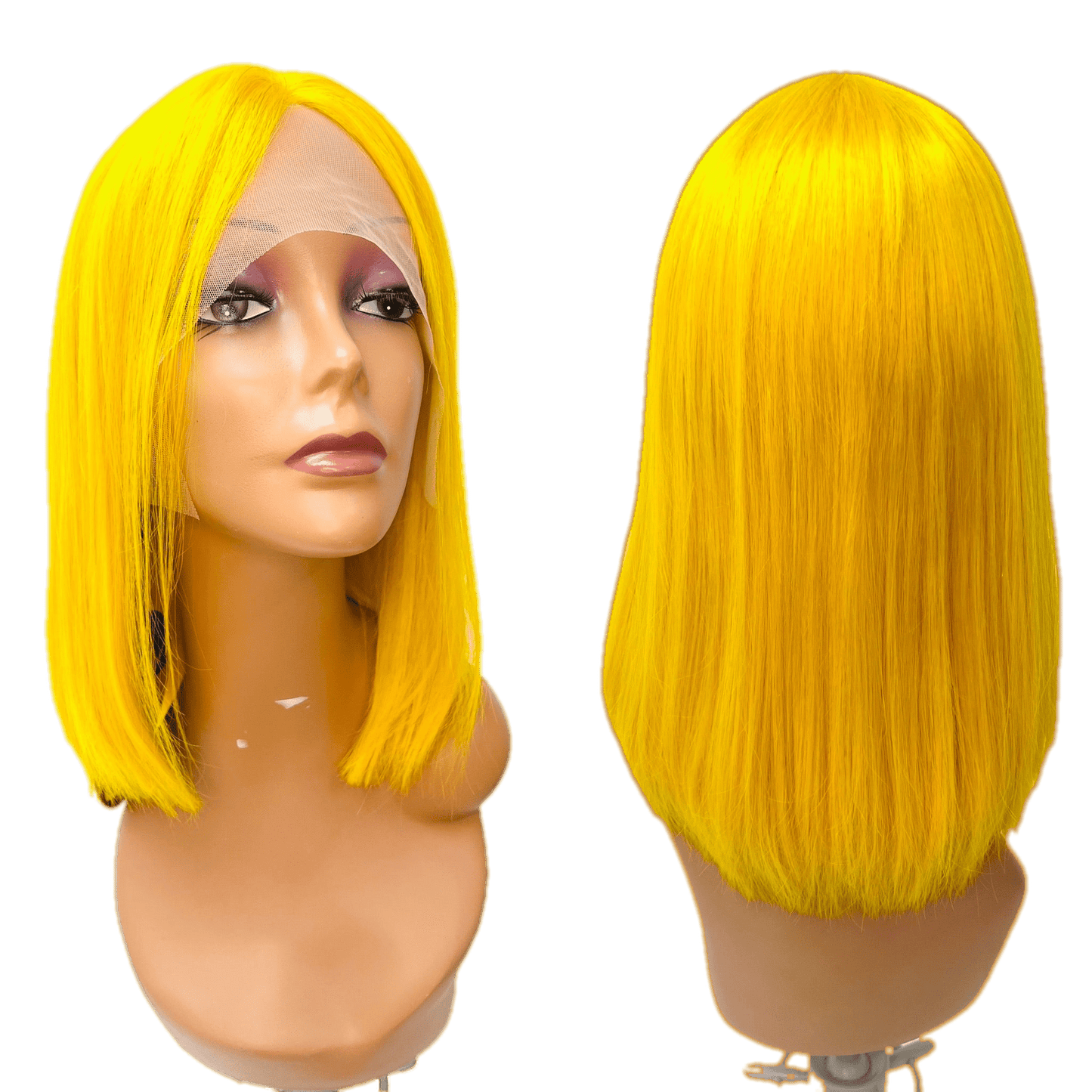 RIO Lace Front U Part Human Hair Bob Wig Straight - VIP Extensions