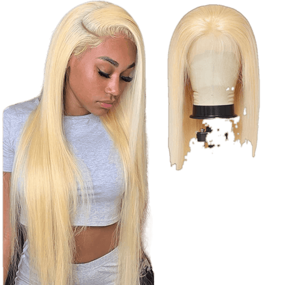 RIO Ukrainian Straight Human Hair Front Lace Wig - VIP Extensions