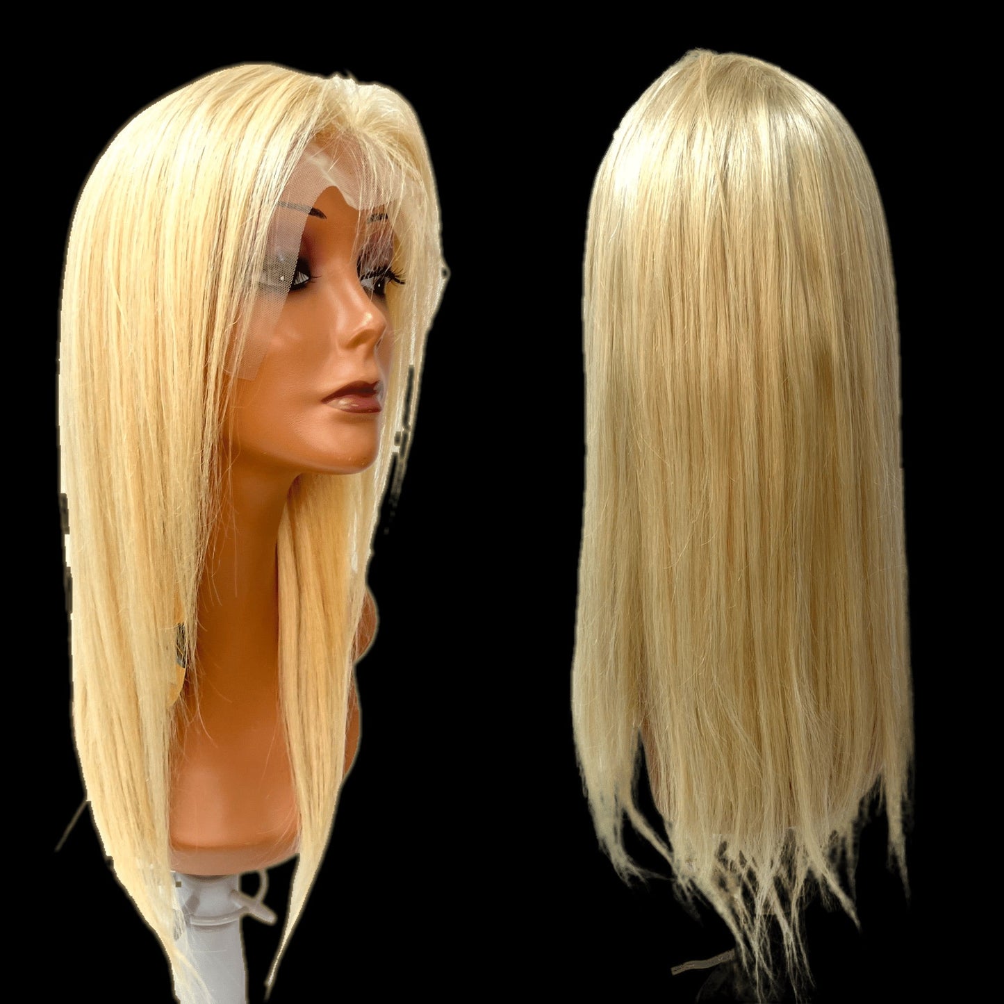 RIO Ukrainian Straight Human Hair Front Lace Wig - VIP Extensions