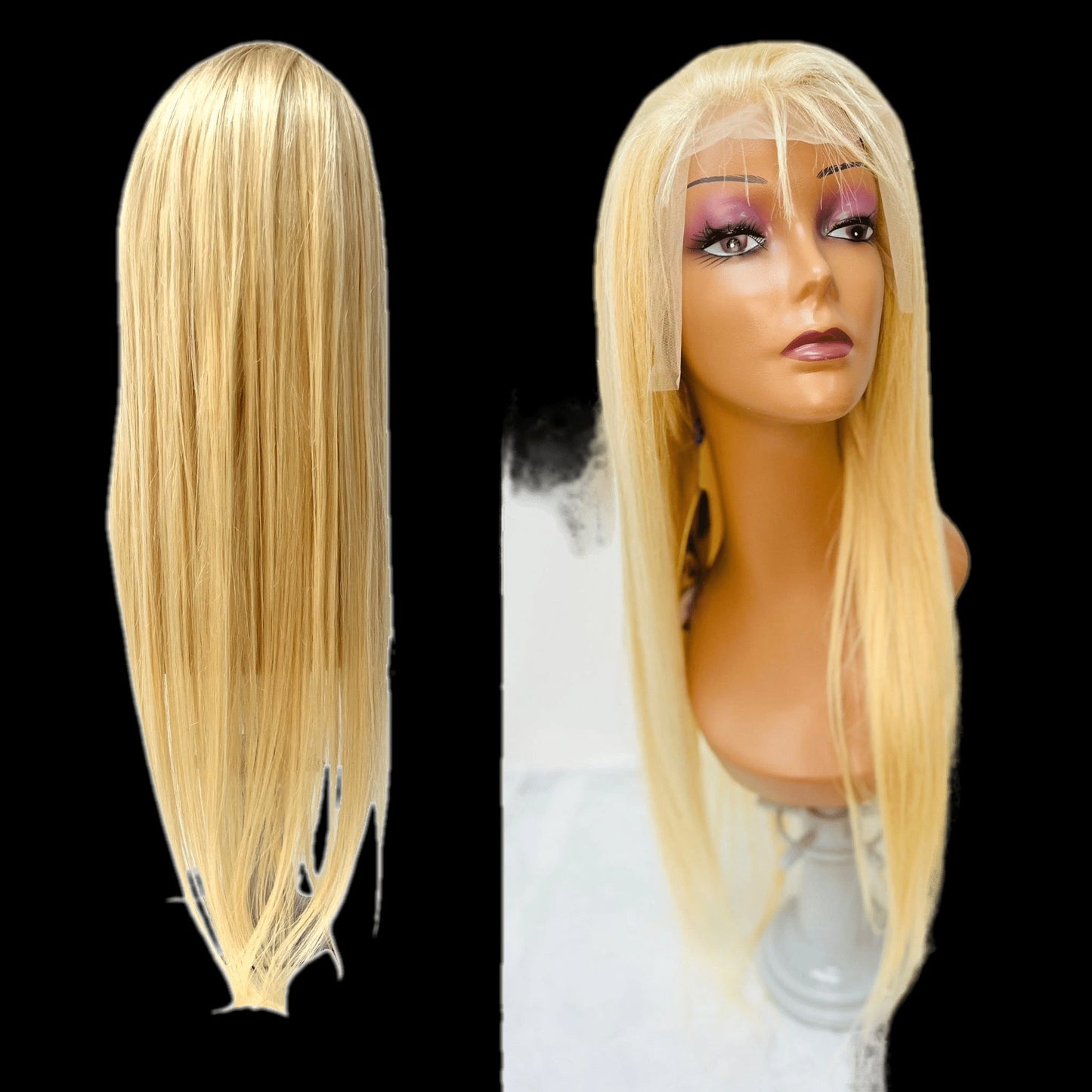 RIO Ukrainian Straight Human Hair Front Lace Wig - VIP Extensions