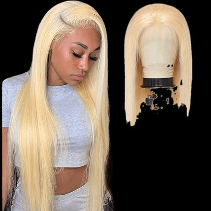 RIO Ukrainian Straight Human Hair Front Lace Wig - VIP Extensions