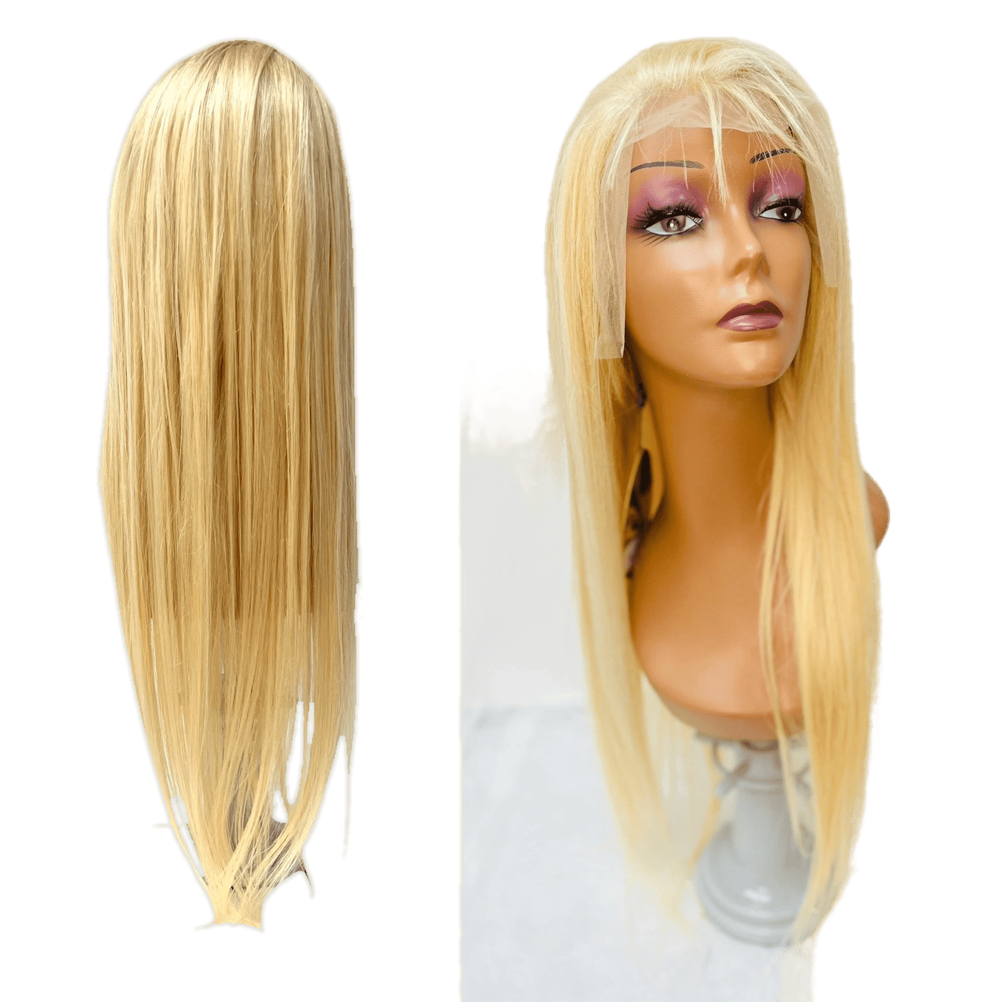 RIO Ukrainian Straight Human Hair Front Lace Wig - VIP Extensions