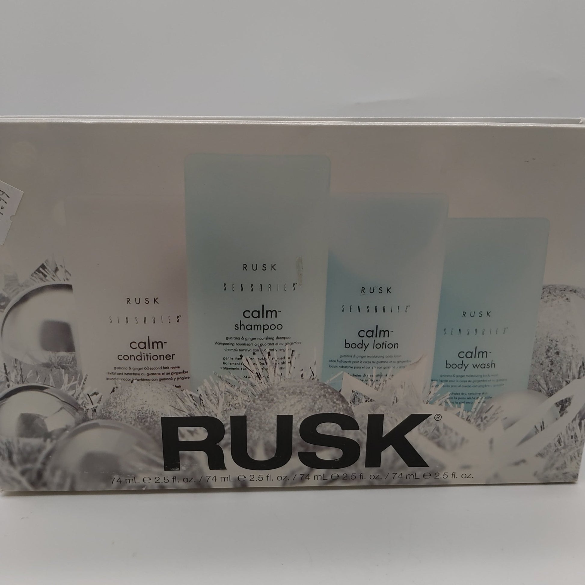 RUSK Sensories Calm Shampoo,Conditioner,Body Wash,Lotion Set - 4 Pieces - VIP Extensions
