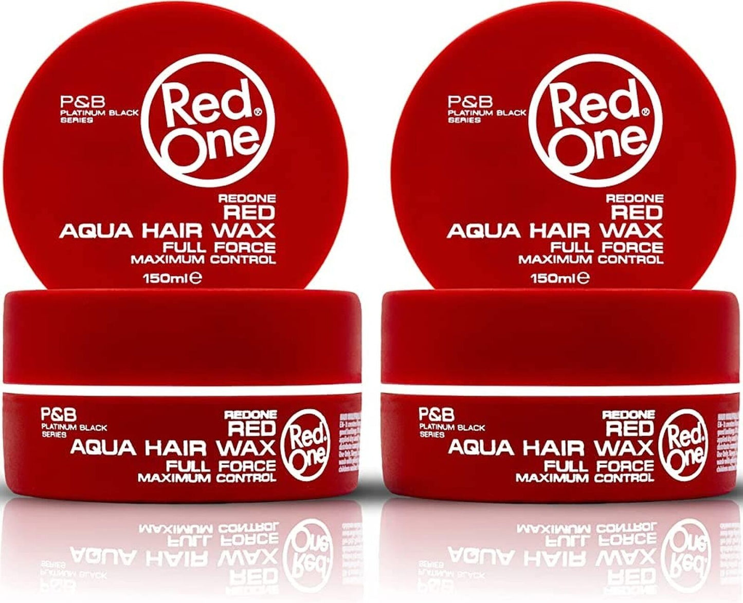 RED ONE MAX CONTROL MATTE HAIR GEL WAX ARGAN
