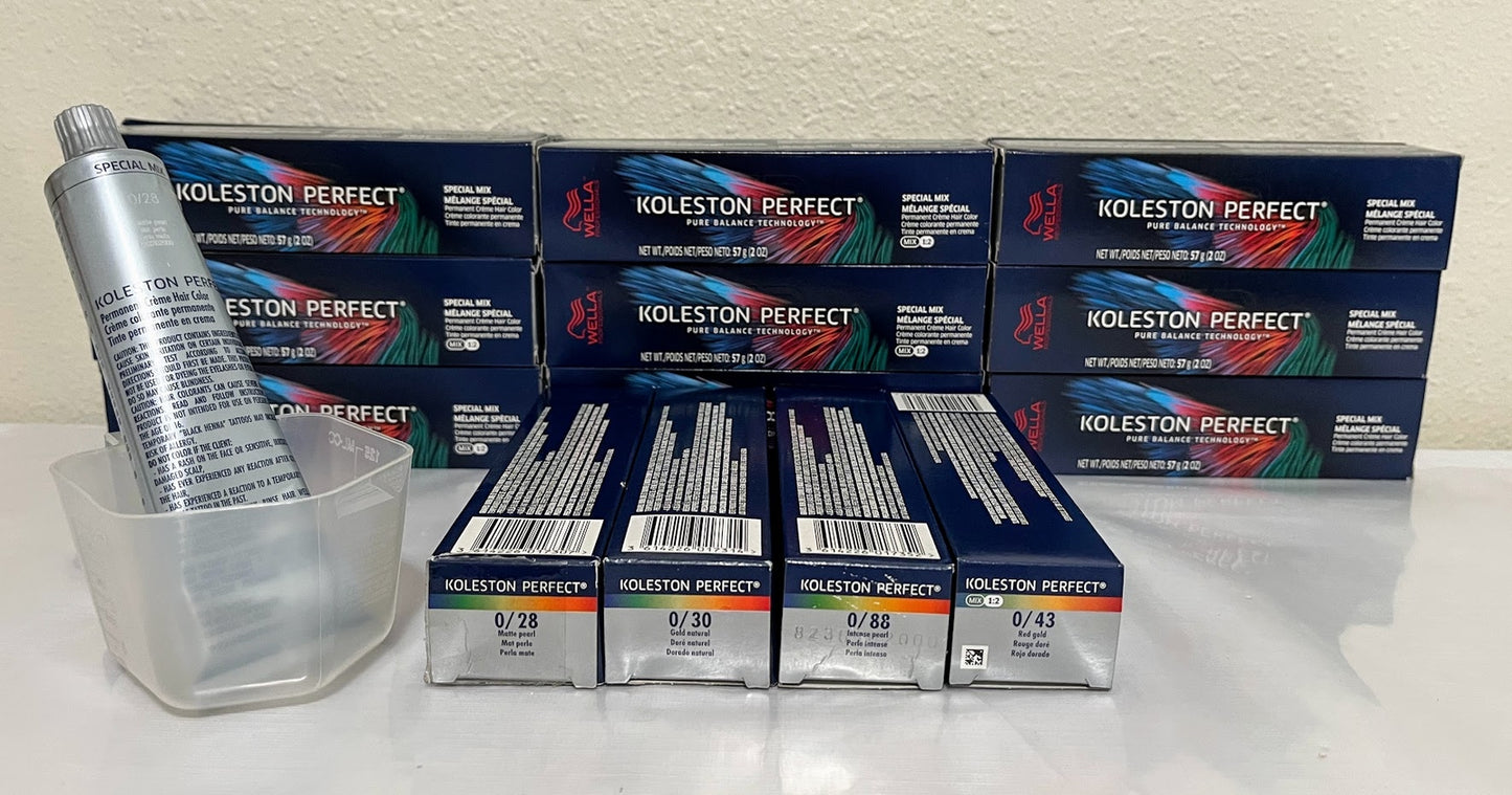 Wella Koleston Perfect Permanent Creme Hair Color 12/17 Special Blonde Ash Brown