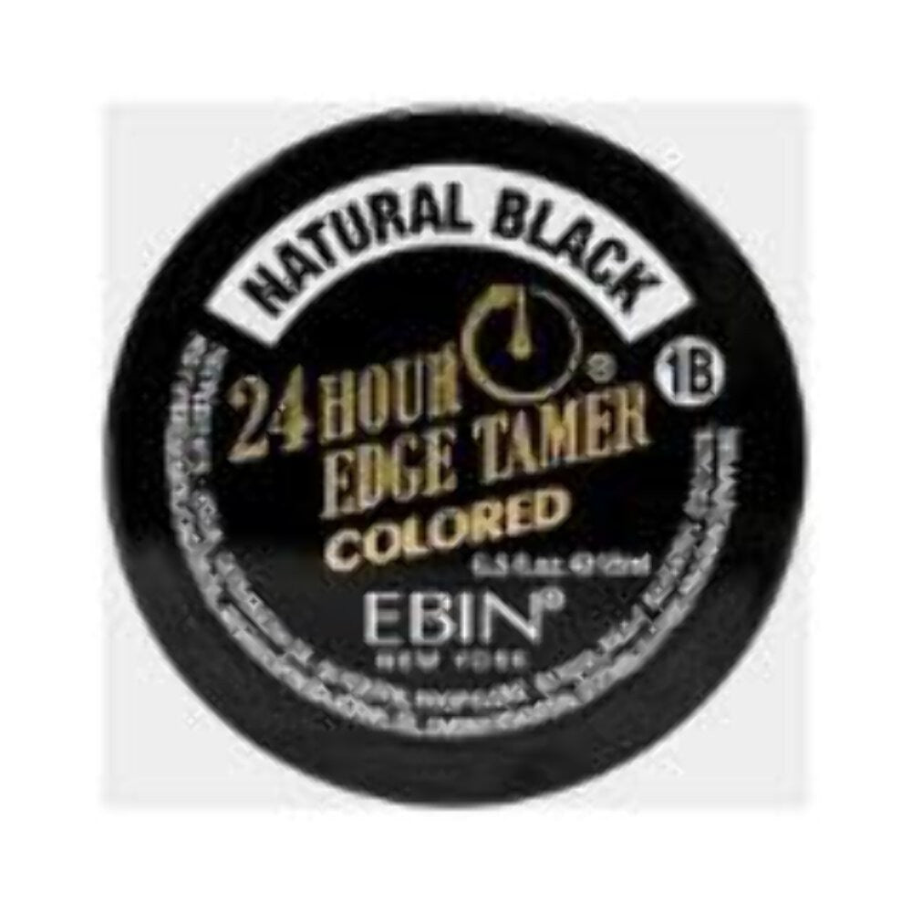 EBIN New York 24 Hour Colored Edge Tamer Natural Black