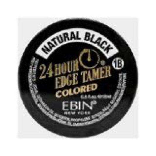 EBIN New York 24 Hour Colored Edge Tamer Natural Black