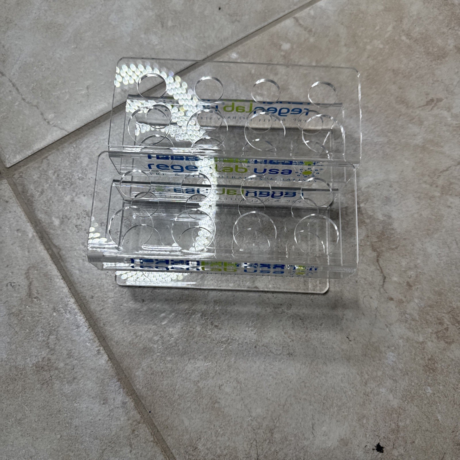 Regen Lab tube holder side view