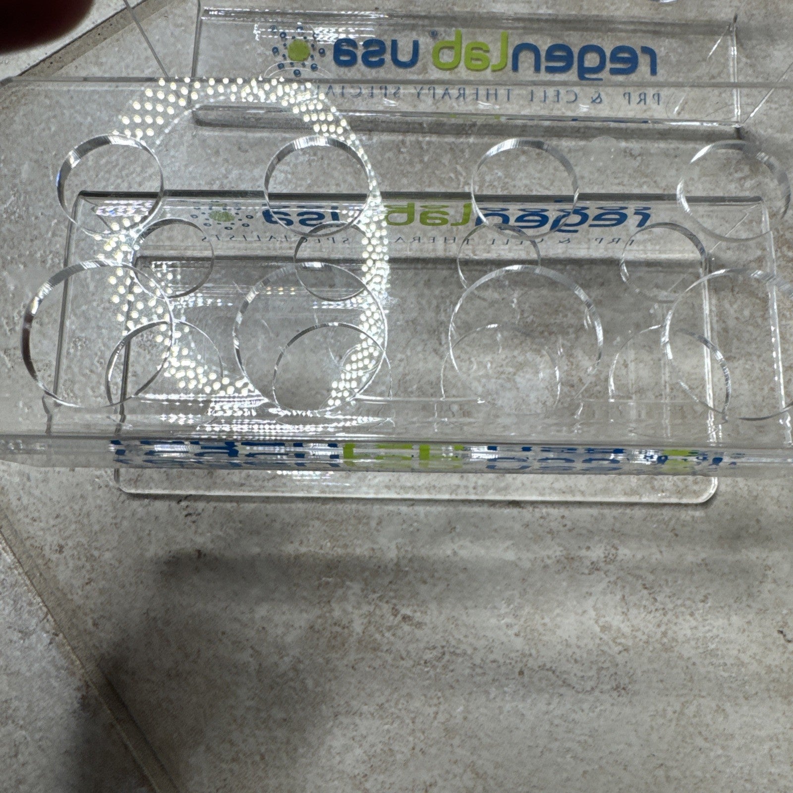 Regen Lab tube holder detail