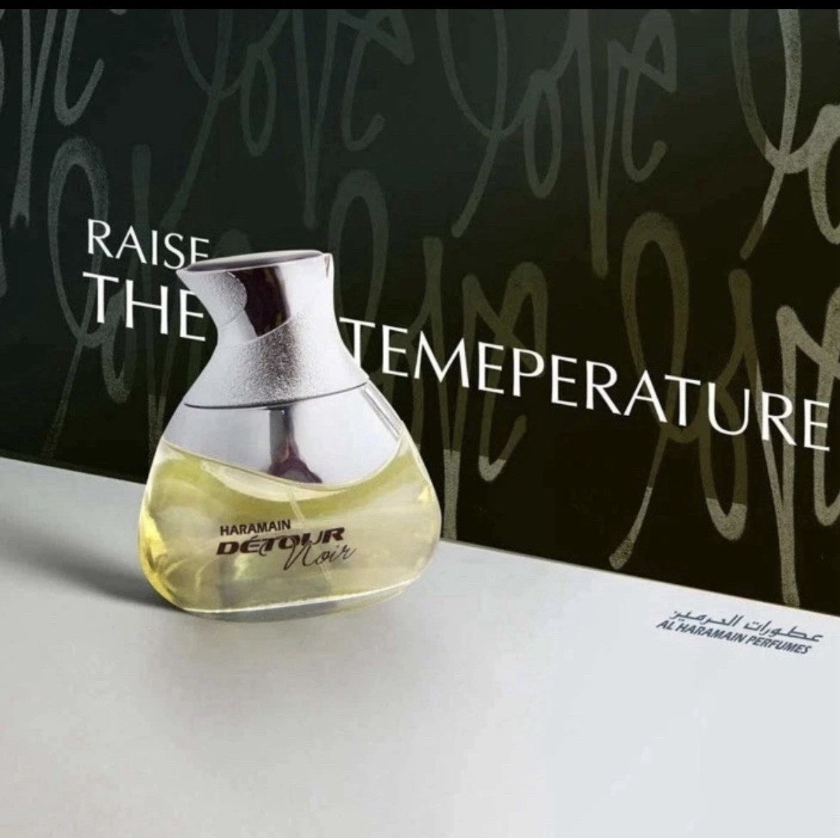 Al Haramain Detour Noir Eau de Parfum Spray 3.33 oz (100 ml), Unisex, New Sealed