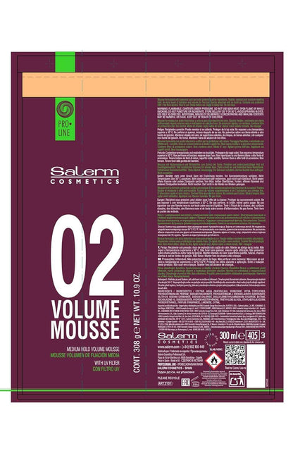 SALERM - Volume Mousse - 10.4 oz - VIP Extensions