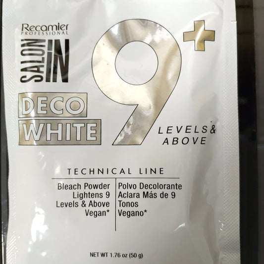 Salonin Deco.white Bleach Powder 1.76 Oz - VIP Extensions