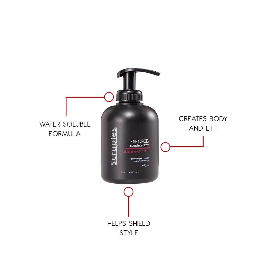 Scruples Enforce Sculpting Glaze - Strong Hold (8.5 oz) - VIP Extensions