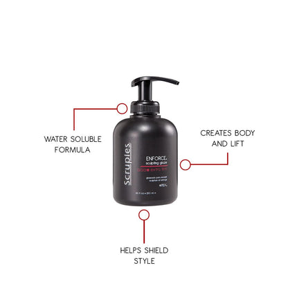 Scruples Enforce Sculpting Glaze - Strong Hold (8.5 oz) - VIP Extensions