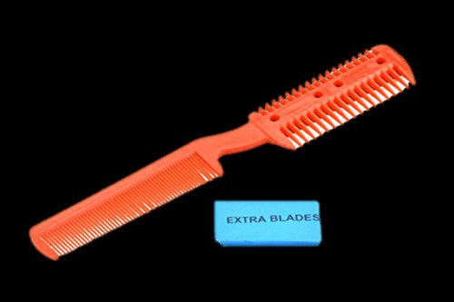 SE Razor Comb with Extra Blades, Colors May Vary - FC1003 - VIP Extensions