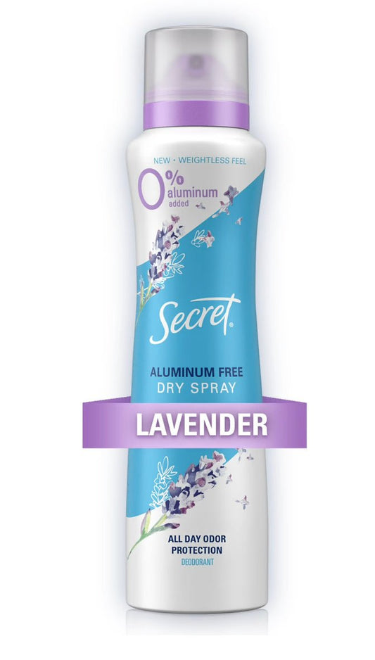 Secret Dry Spray Aluminum Free Women S Deodorant Hemp Seed Oil - VIP Extensions