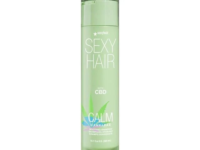 Sexy Hair Calm Sexy Cannabae Soothing Shampoo 10.1oz - VIP Extensions