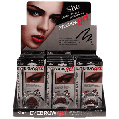 SHE GEL EYEBROW W/ BRUSH - VIP Extensions