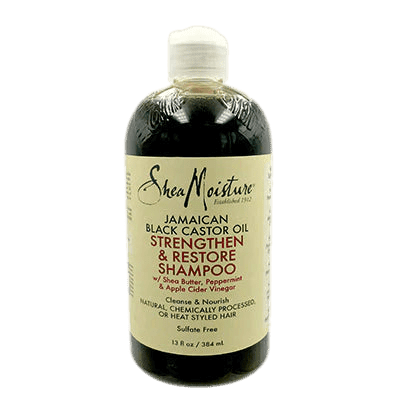 SHEA MOISTURE JAMAICAN BLACK CASTOR OIL Strengthen & Restore Shampoo 13 Oz - VIP Extensions