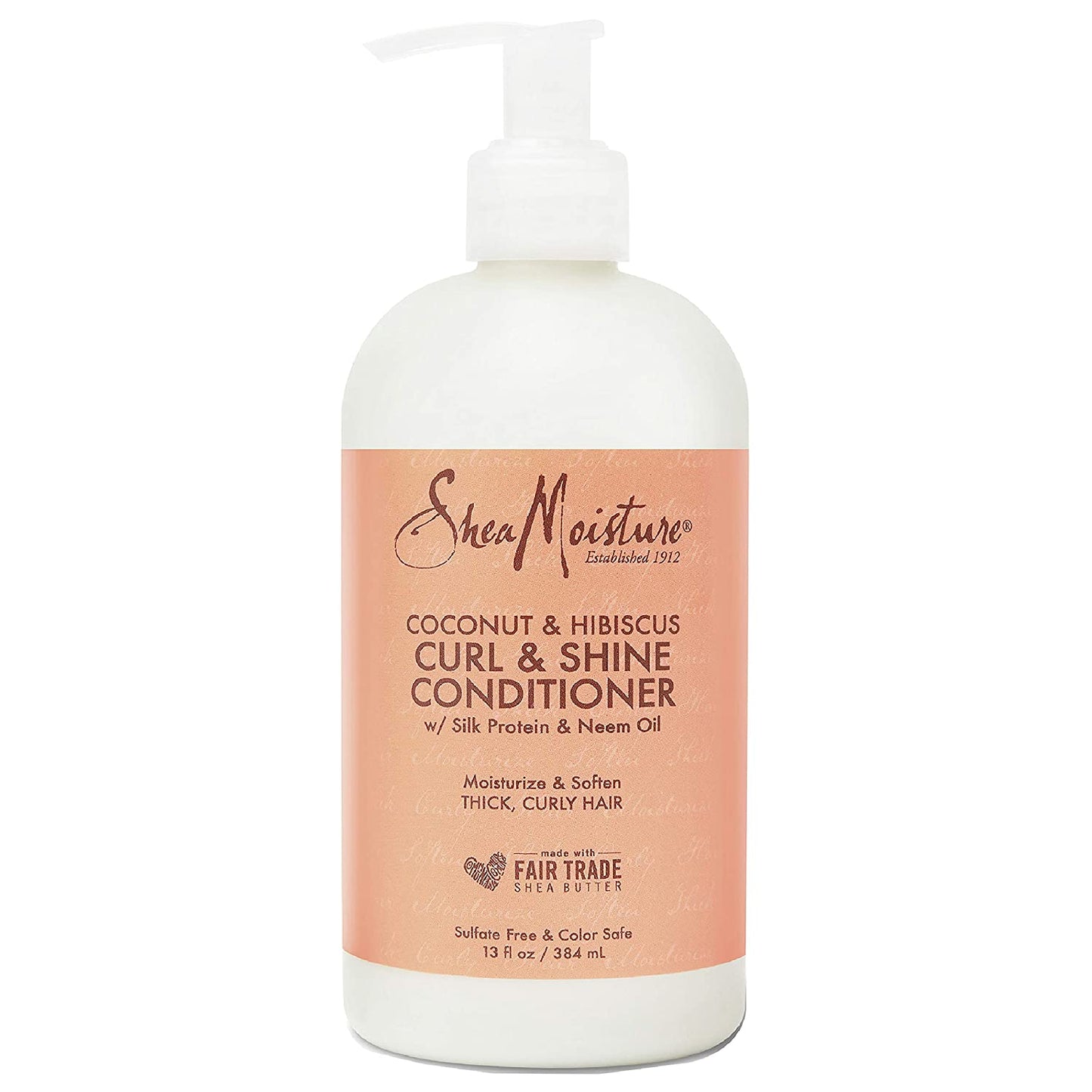 SheaMoisture Curl and Shine Coconut Shampoo for Curly Hair Coconut and Hibiscus - VIP Extensions