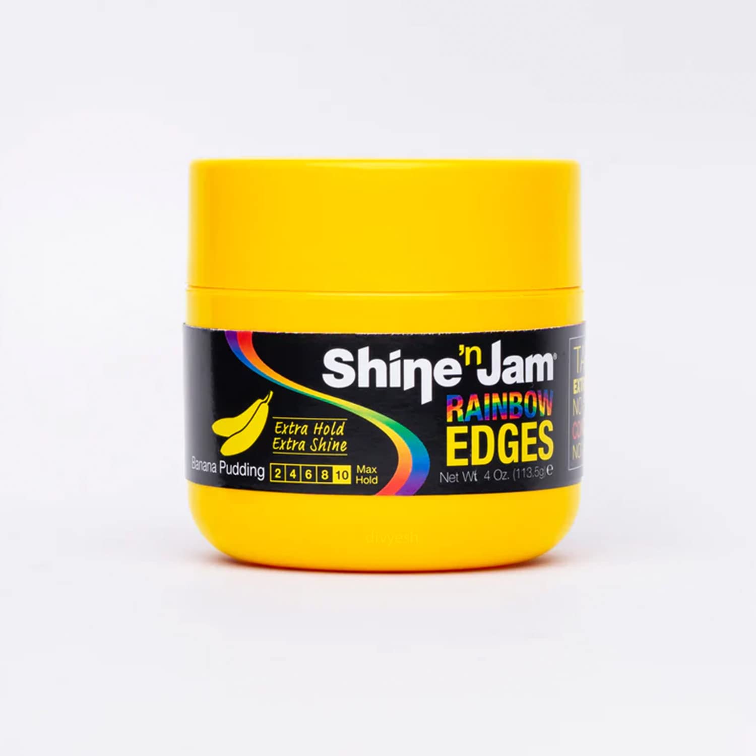 Shine 'n Jam Rainbow Edges - Banana Pudding - 4 oz - VIP Extensions