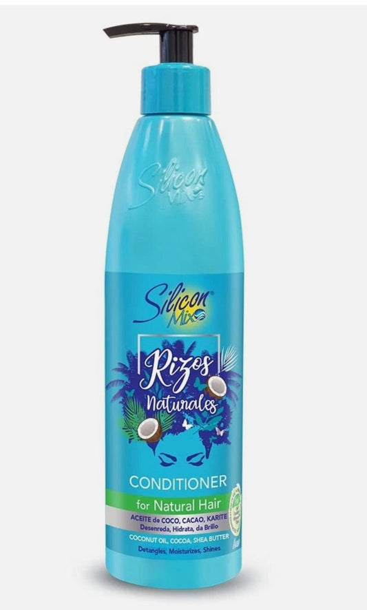 Silicon Mix Conditioner for Natural Hair | Rizos Naturales |For Curly Hair | AFRO | 16 oz (B08YP8735W) - VIP Extensions