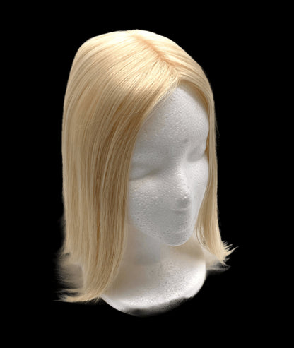 Silk Base Cuticle Remy Human Hair Toppers Hair 14'' - VIP Extensions