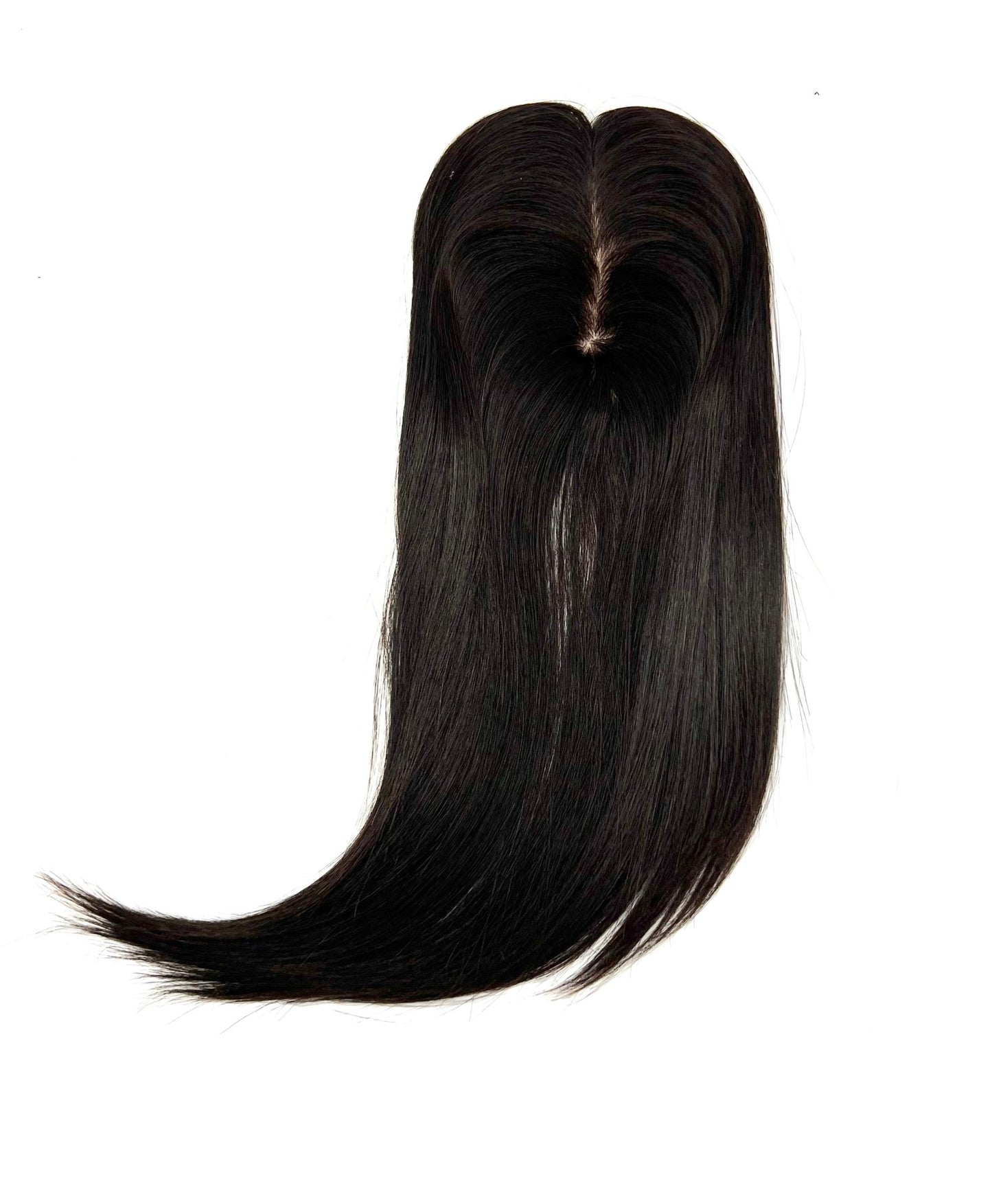 Silk Base Cuticle Remy Human Hair Toppers Hair 14'' - VIP Extensions