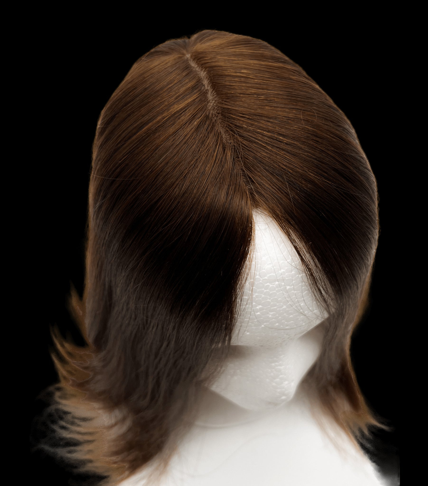 Silk Base Cuticle Remy Human Hair Toppers Hair 14'' - VIP Extensions