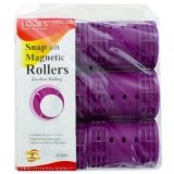 Snap On Magnetic Rollers Curler Hair Wave Jumbo 1 3/4 Diameter - VIP Extensions