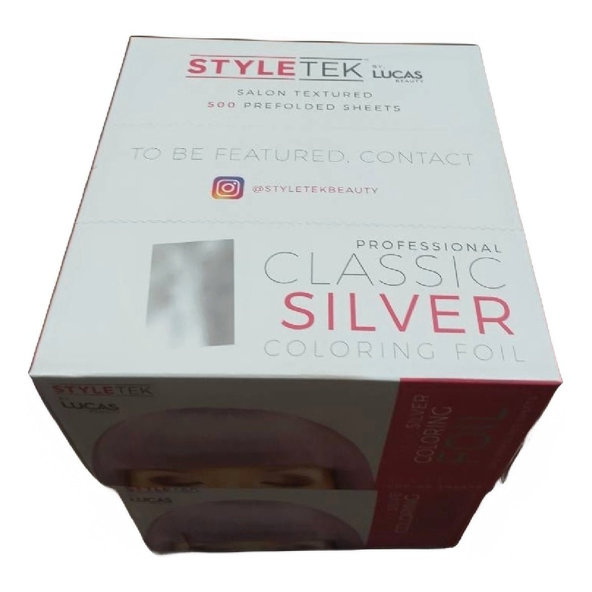 Styletek by Lucas Beauty Coloring Foil Pop-Up Sheets 500ct - VIP Extensions