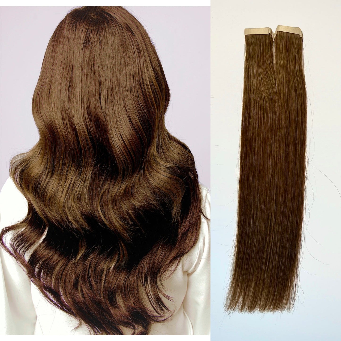 StylNHair Tape in 18" 20 pieces 50 gr 100% Human Hair - VIP Extensions