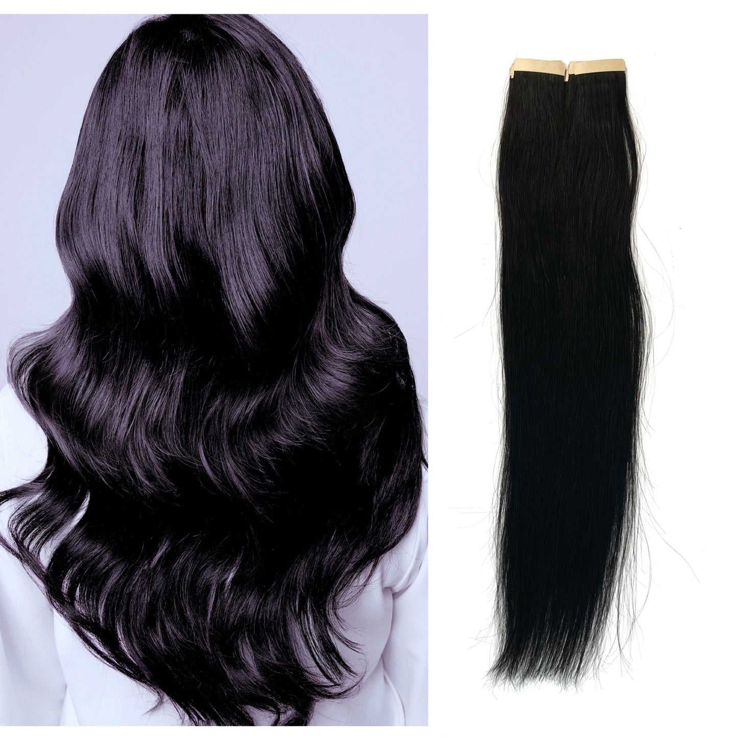 StylNHair Tape in 22" 20 pieces 60 gr 100% Human Hair - VIP Extensions