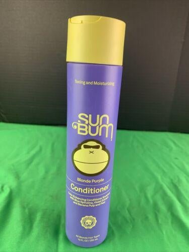 Sun Bum Blonde Conditioner | UV Protecting and Cruelty Free Color Enhancing and Toning Hair Treatment for Blondes | 10 Fl Oz - VIP Extensions