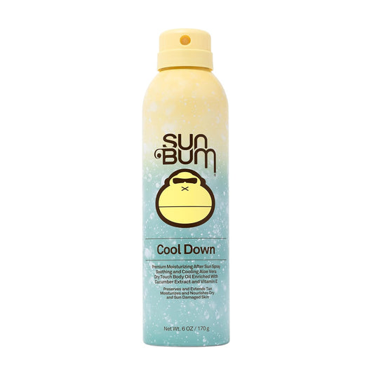 Sun Bum Cool Down Aloe Vera Spray - Vegan After Sun Care with Cocoa Butter to Soothe and Hydrate Sunburn - 6 oz - VIP Extensions