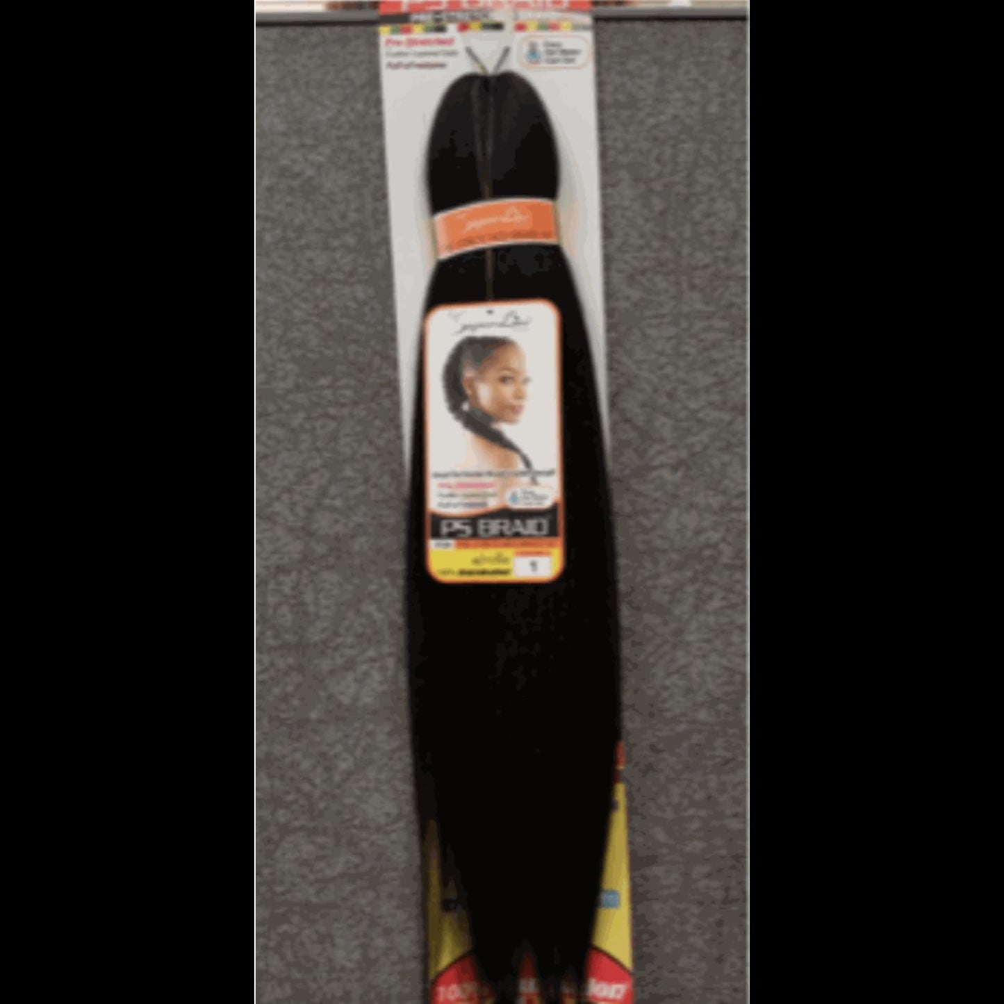 Superline Synthetic Afrelle 100% Kanekalon Pre - Stretched Jumbo Braid 56" T1B/30 - VIP Extensions